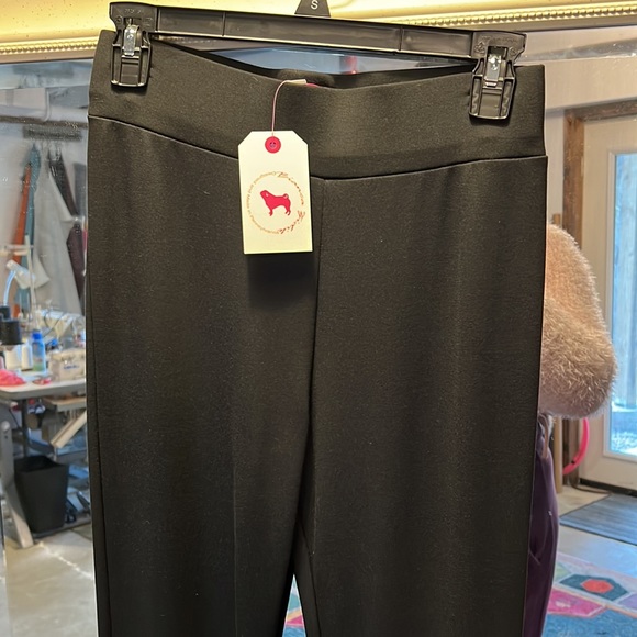 black side slit pant - Picture 2 of 5